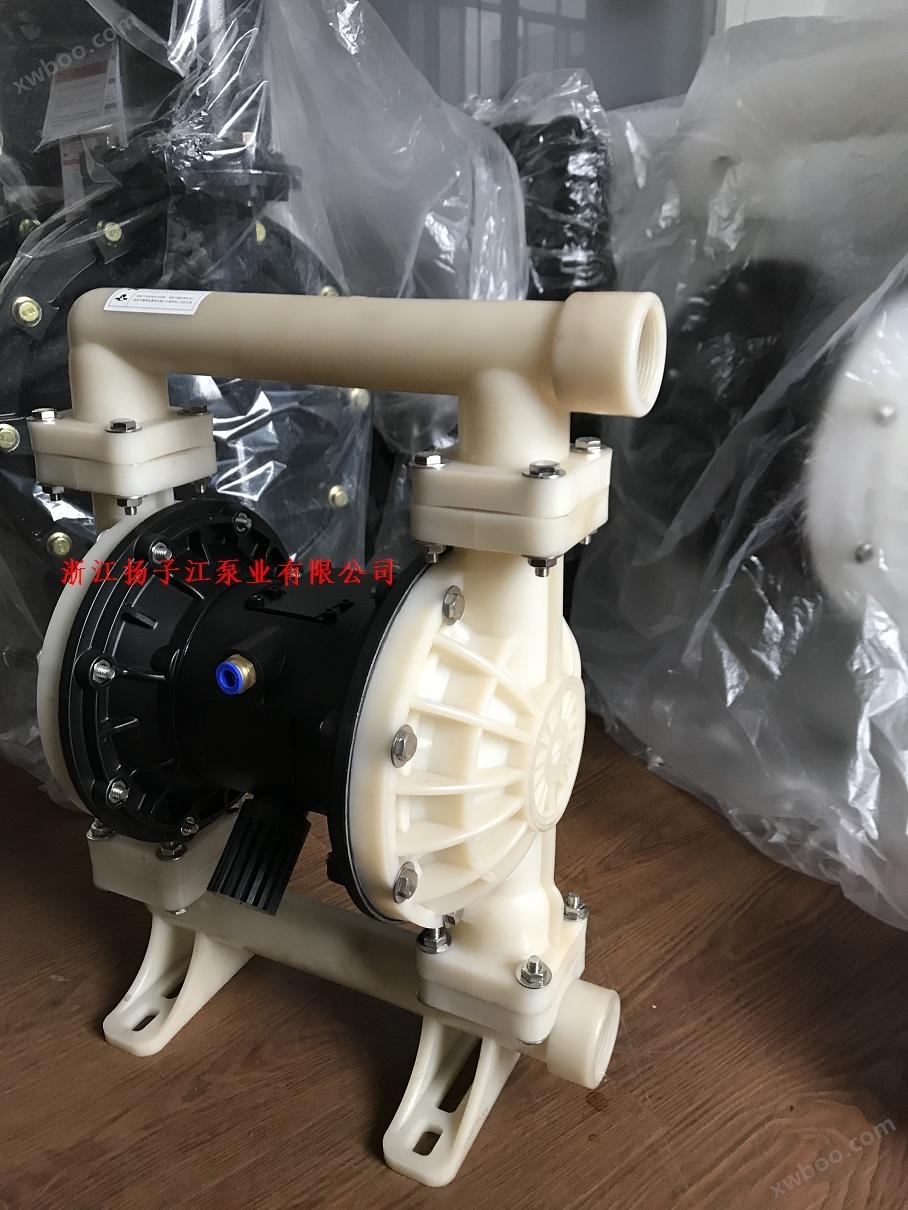 QBK全氟塑料耐強酸強堿氣動隔膜泵